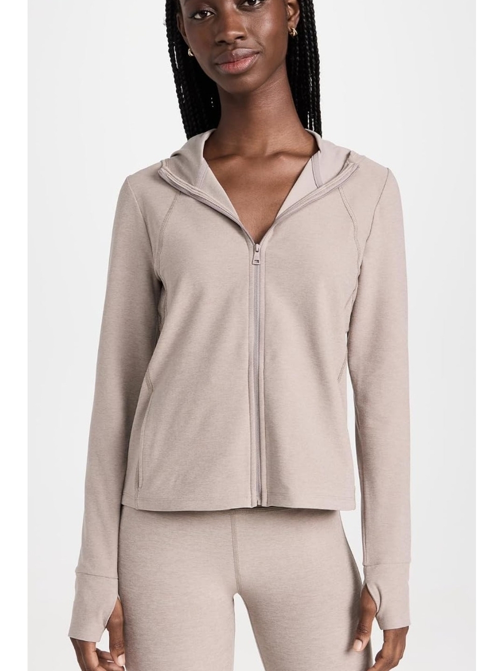 NWT Beyond Yoga Set Women’s Zip-Up Hoodie Jacket XS And Bootcut Pants S